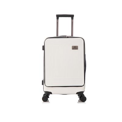 Fuhao Expandable Suitcase ABS TSA Luggage 3 Piece Set Lock Spinner Front Open  - 副本