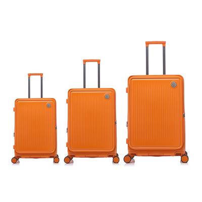 Fuhao OEM Expandable Suitcase PC TSA Luggage 3 Piece Set Lock Spinner Front Open - 副本