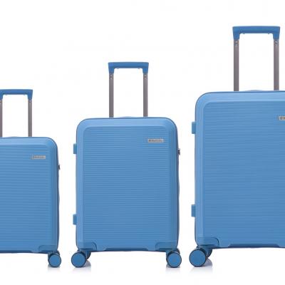 Fuhao 3-Piece Hardshell Spinner Luggage Set with TSA Lock - PP-07
