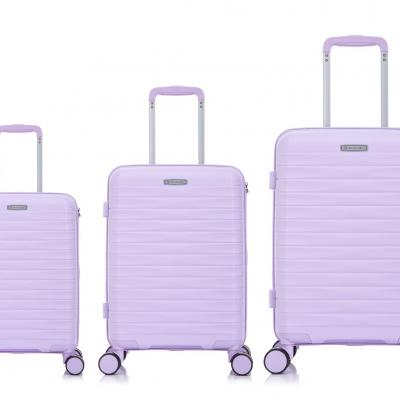 Fuhao 3-Piece Hardshell Spinner Luggage Set with TSA Lock - PP-08
